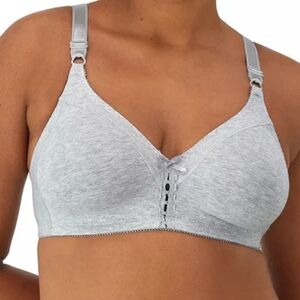 Bali Heather 3036 Gray Comfort Bra Size 34C Pre-owned